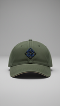 Logo-Embroidered Cap in Sage Green